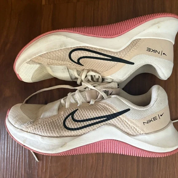 Nike Women's Sneakers - Pink and Gray - Picture 3 of 5